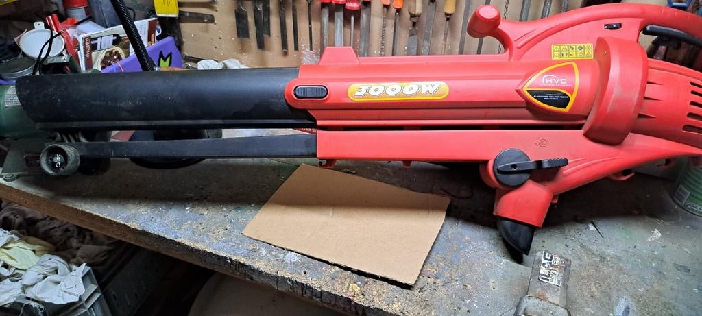 Bladblazer 3000W - Ophalen, Gebruikt, Met zuigfunctie, Ophalen of Verzenden, Elektrisch