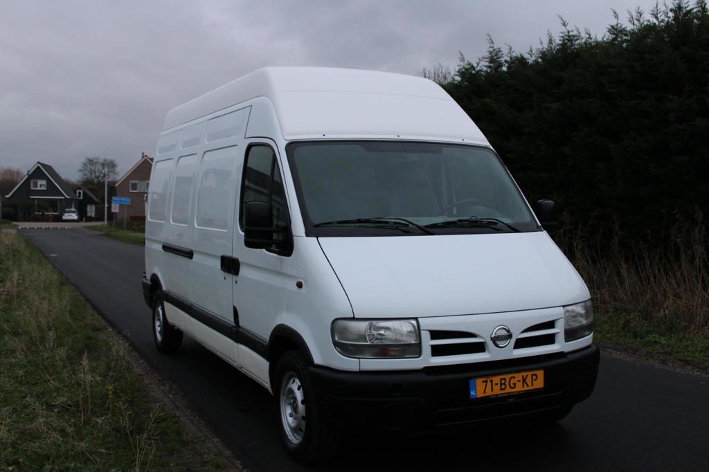 Nissan Interstar 90.35-407H 2.2CDi Lang Hoog, Auto's, Bestelauto's, Voorwielaandrijving, Stof, Gebruikt, 4 cilinders