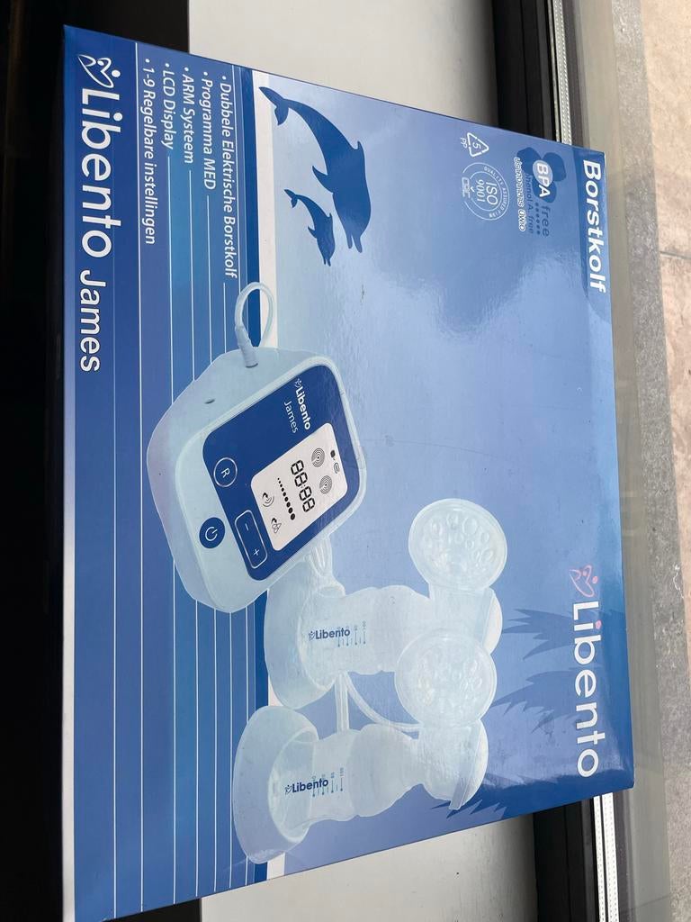 Libento James Dubbele Elektrische Borstkolf, Ophalen, Zo goed als nieuw, Borstkolf