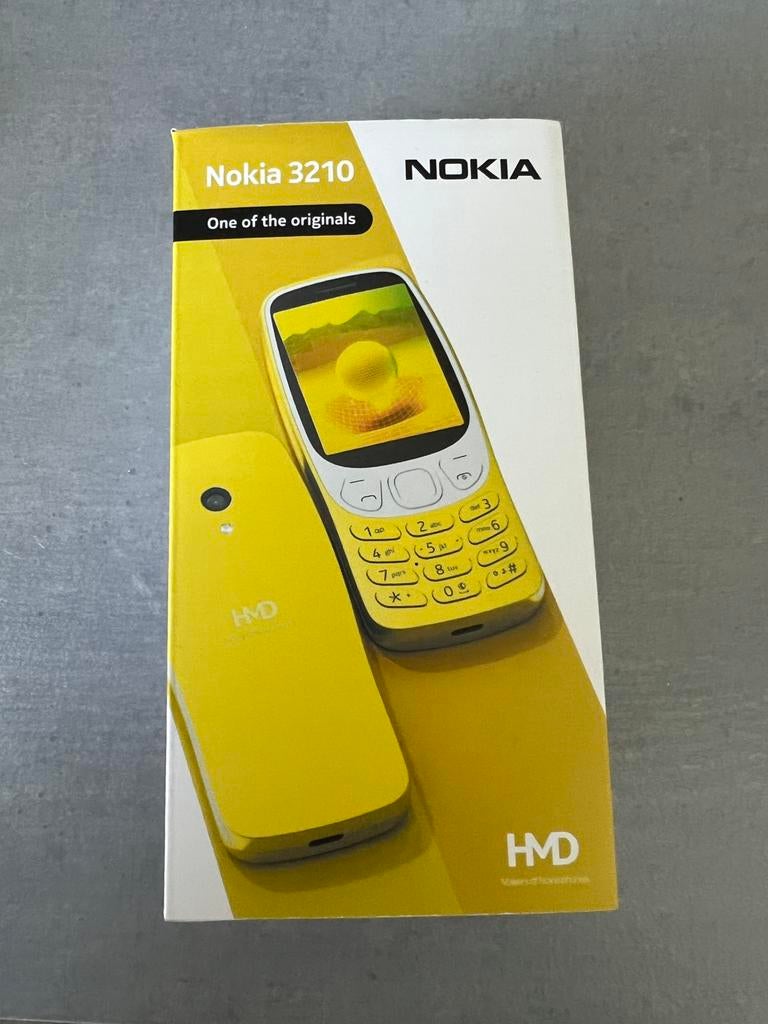 Nokia 3210 nieuw in doos, Telecommunicatie, Mobiele telefoons | Nokia, Overige modellen, Zwart, Fysiek toetsenbord, Ophalen of Verzenden