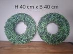 Kunst Buxus Kransen Groot, Ophalen, Nieuw