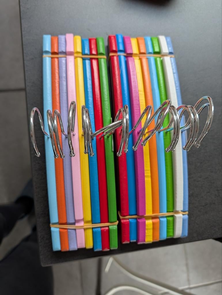 Baby kleerhangers, Kleding | Dames, Kledinghangers, Ophalen of Verzenden, Zo goed als nieuw, Hout, Kinderen