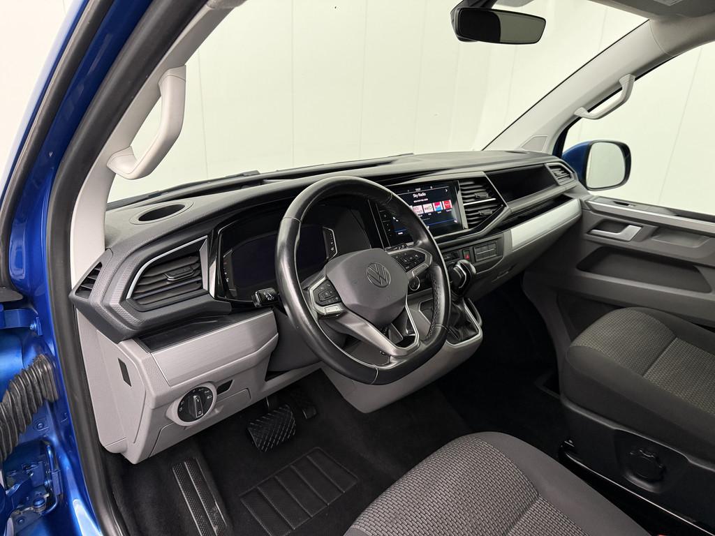 Volkswagen Transporter 2.0TDI 204PK DSG Automaat Bulli Dubbe, Auto's, Bestelauto's, Stof, Gebruikt, 4 cilinders, 2500 kg