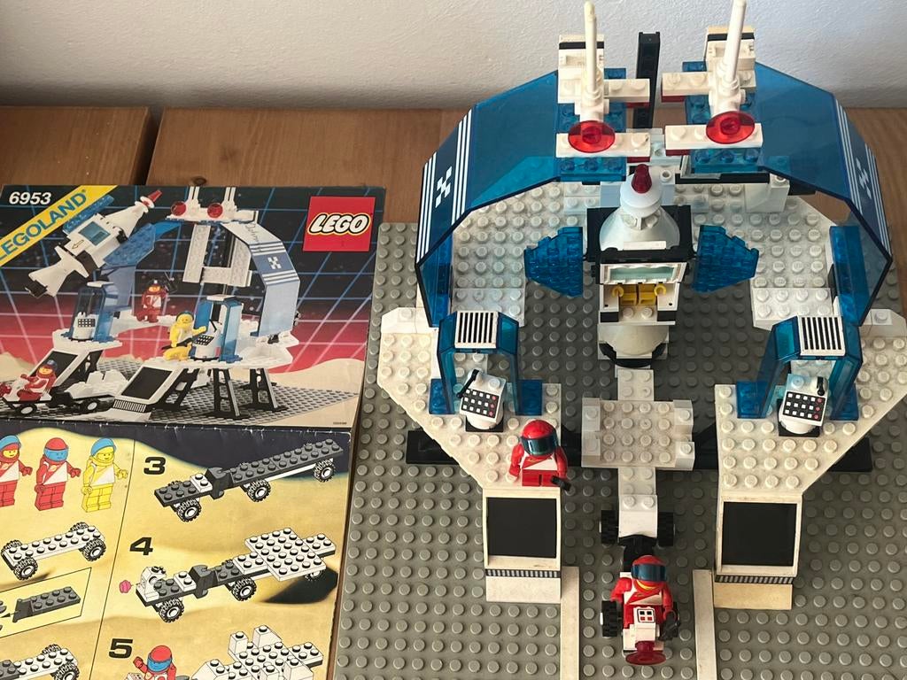 Lego Space 6953 compleet met boekje, Ophalen, Gebruikt