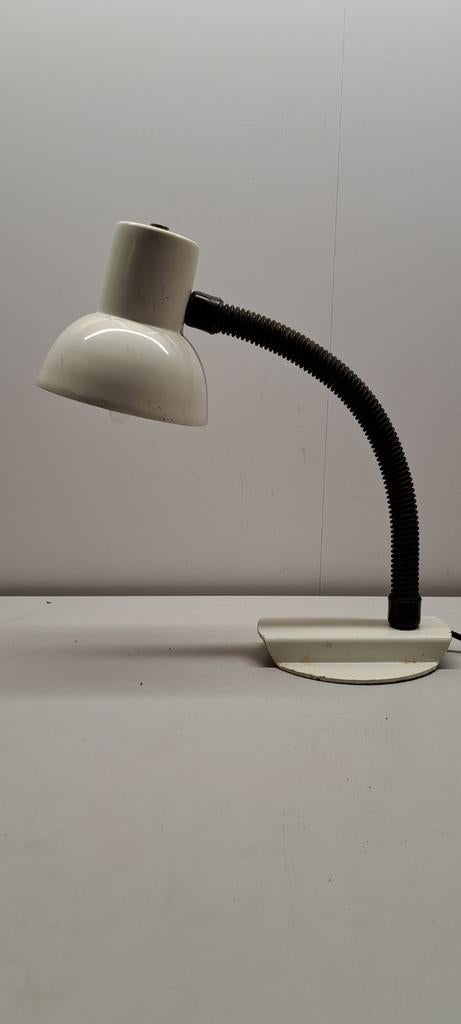 Vintage Hala Zeist tafellampje ca jaren 70 met gooseneck, Ophalen of Verzenden