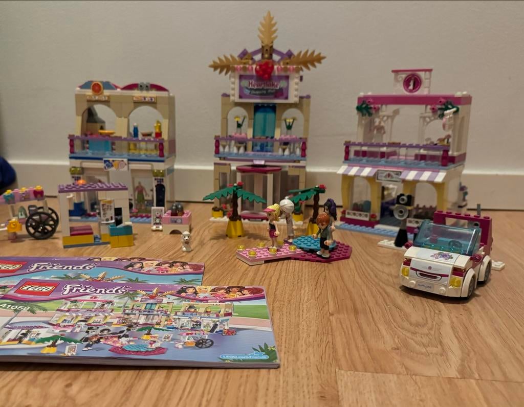 Lego Friends Heartlake Winkelcentrum 41058, Kinderen en Baby's, Speelgoed | Duplo en Lego, Ophalen of Verzenden, Zo goed als nieuw