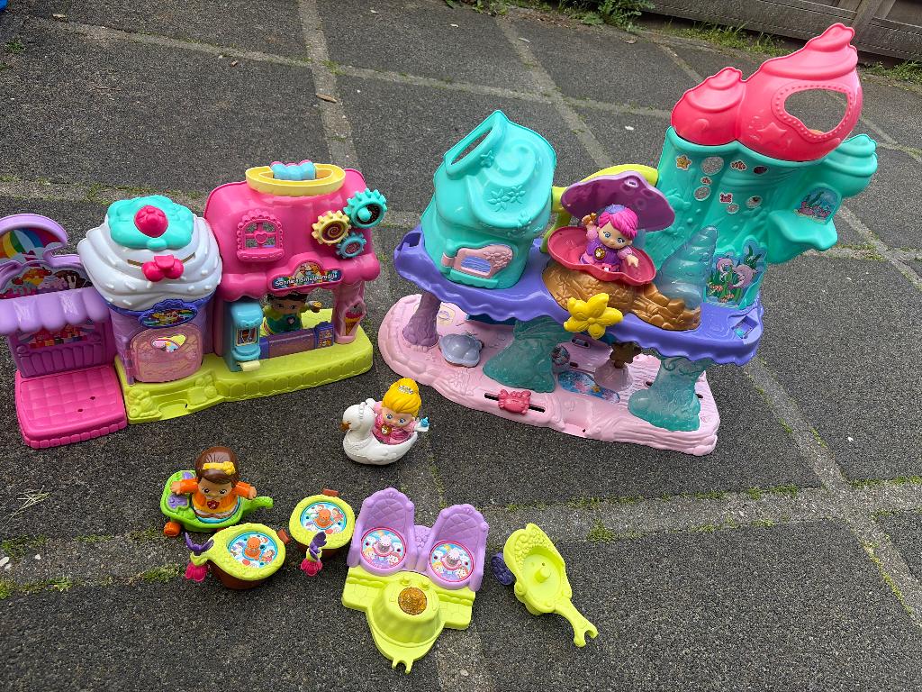 Vrolijke vriendjes onderwaterkasteel + smulparadijs en meer, Ophalen of Verzenden, Gebruikt, 2 tot 4 jaar