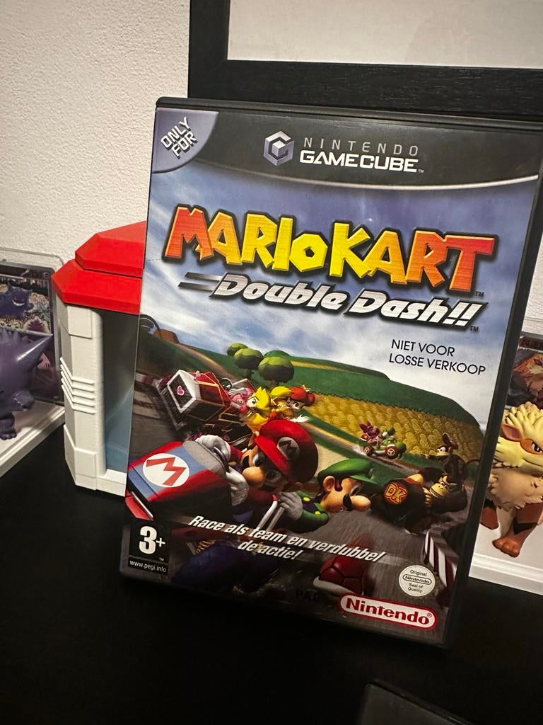 Mario Kart Double Dash!! Nintendo GameCube, Spelcomputers en Games, Games | Nintendo GameCube, Gebruikt, Racen en Vliegen, Eén computer