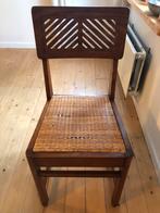 Vier stoelen, Ophalen, Gebruikt, Bruin, Hout