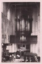 Tiel - Interieur St. Maartenskerk met orgel (gel. 1950), Ophalen of Verzenden, 1940 tot 1960, Gelopen, Gelderland