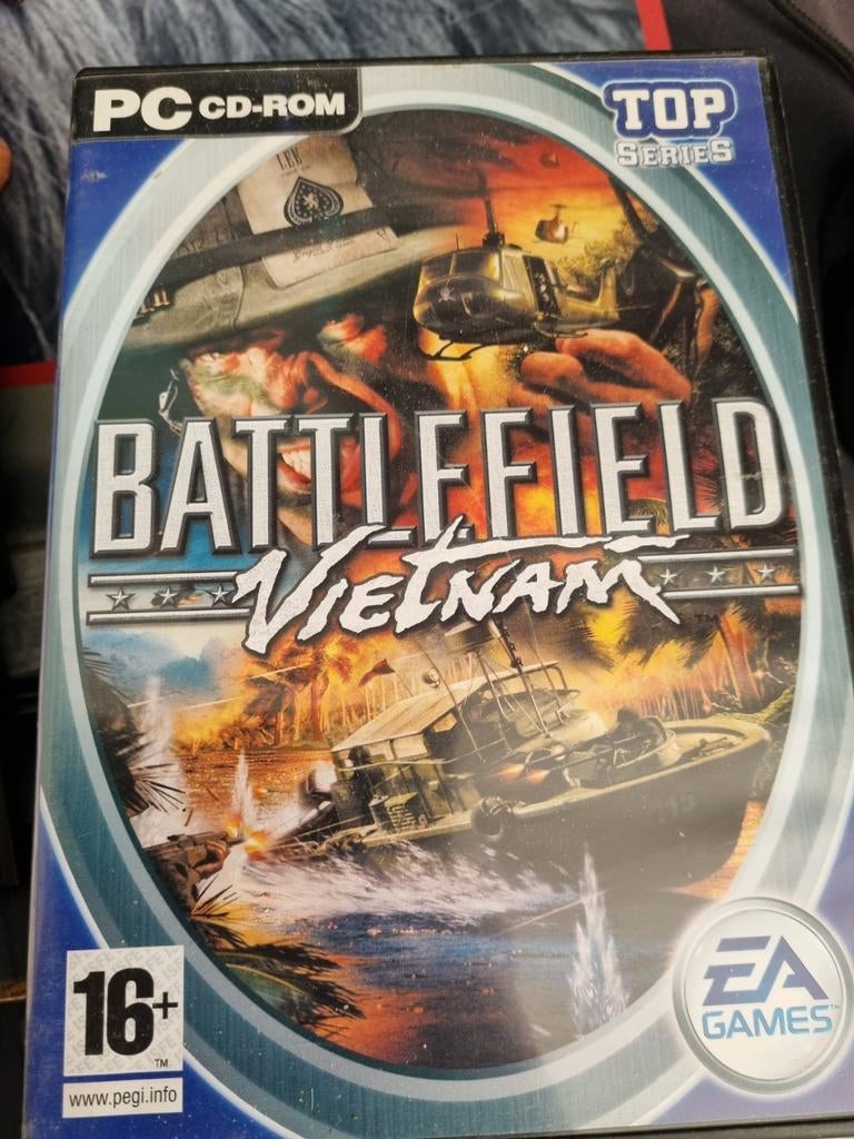Battlefield Vietnam PC CD-ROM - Klassieke Shooter, Spelcomputers en Games, Games | Pc, Gebruikt, Shooter, 3 spelers of meer, Vanaf 16 jaar