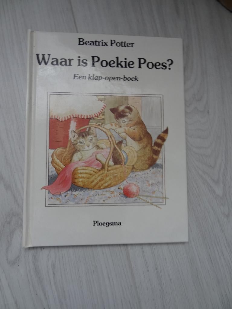 Beatrix Potter Waar is Poekie Poes een klap-open-boek, Ophalen of Verzenden, Zo goed als nieuw, Beatrix Potter, Fictie algemeen