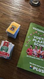 PLUS Voetbalplaatjes dubbele, Ophalen of Verzenden, Zo goed als nieuw, Meerdere plaatjes