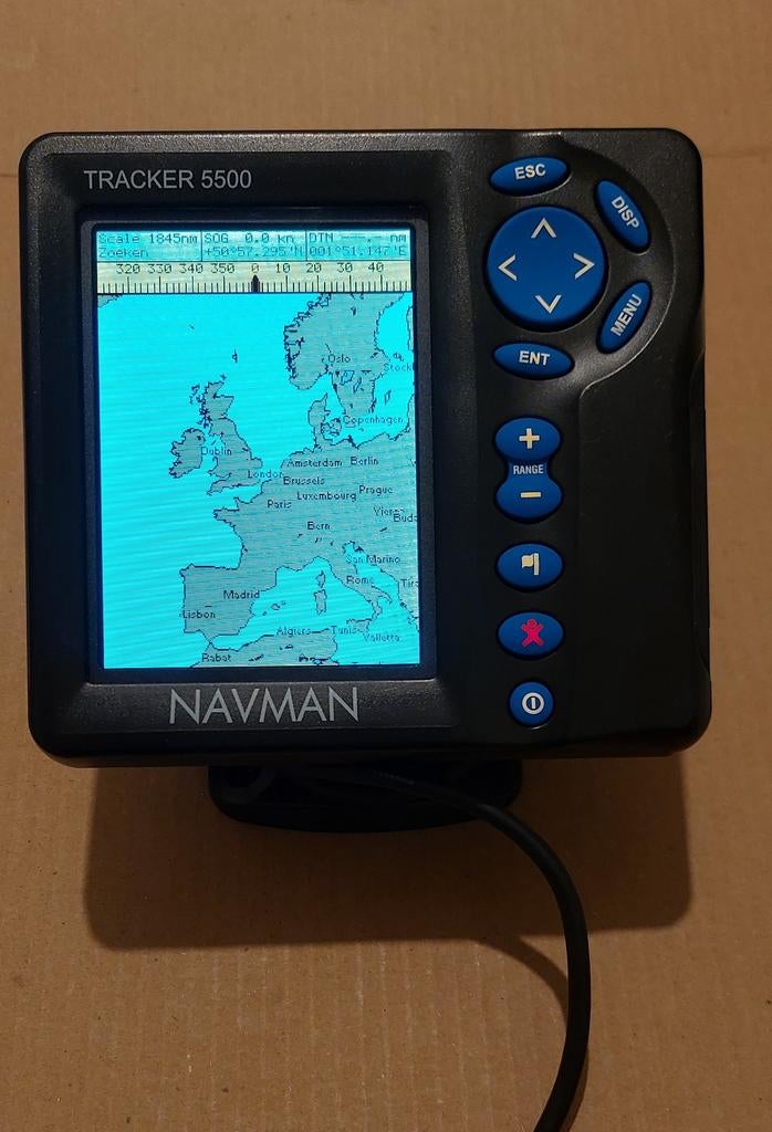 Navman 5500 kaartplotter, Ophalen of Verzenden, Zo goed als nieuw, Kaartplotter of Fish Finder