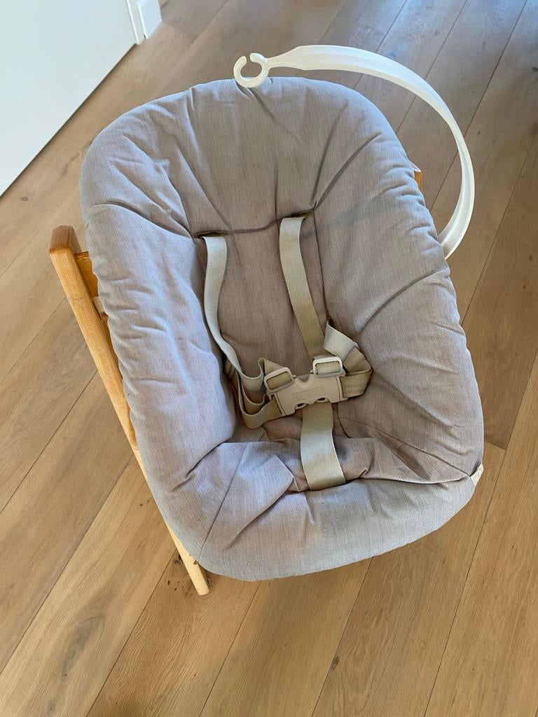 Stokke Tripp Trapp newborn set (zonder stoel), Ophalen of Verzenden, Gebruikt, Meegroeistoel, Aanschuifbaar