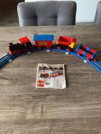 Lego trein 181 met bouwinstructie mooie staat met 12v motor, Kinderen en Baby's, Speelgoed | Duplo en Lego, Ophalen of Verzenden