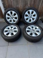 Orgenele Opel Insignia 17 inch velgen 5x120 met zomerbanden, Ophalen, Velg(en), 17 inch, Personenwagen