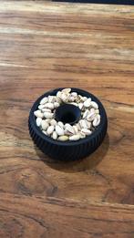 Zwarte pistache noten kom, Overige materialen, Schaal, Rond, Ophalen of Verzenden