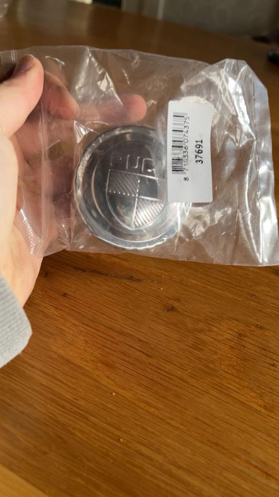 Puch tankdop bajonet sluiting 30mm chroom met logo, Ophalen of Verzenden, Nieuw, Overige typen