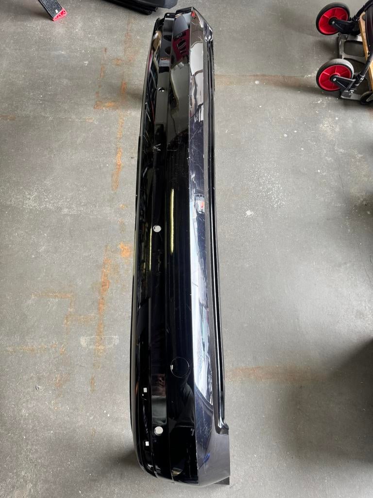 Vw caddy achter bumper zwart metalic 2015-2020, Ophalen, Gebruikt, Volkswagen, Achter