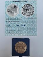 2,5 ECU 1991 Nijmegen, Postzegels en Munten, Verzenden, Overige materialen, Nederland