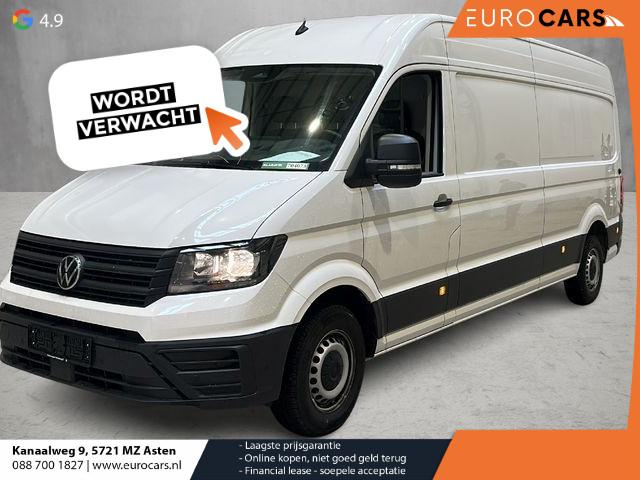 Volkswagen Crafter 35 2.0 TDI L4H3 Comfortline Automaat ECC, Lichtsensor, Gebruikt, Zwart, 4 cilinders
