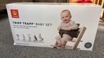 Tripp trapp baby set incl tuigje, Kinderen en Baby's, Kinderstoelen, Ophalen, Gebruikt, Meegroeistoel