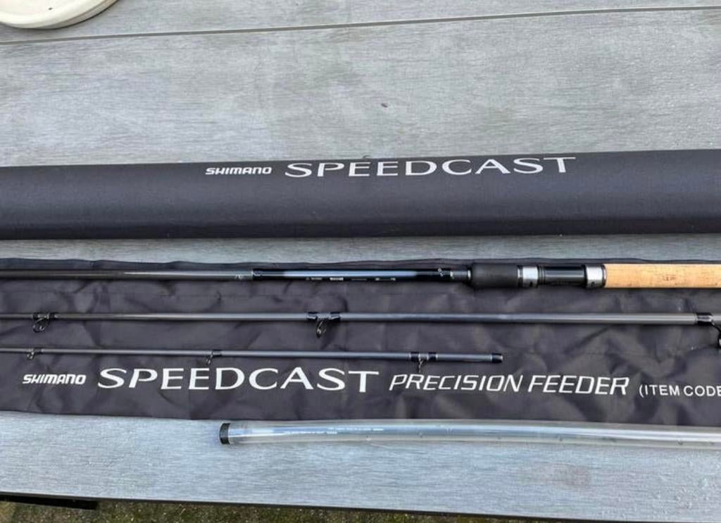 Nieuw Shimano Speedcast Precision Feeder 13 ft 90 gram, Ophalen of Verzenden, Nieuw, Werphengel