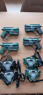 Light Battle Connect Lasergame Set - 4 Geweren & 4 Vesten, Ophalen of Verzenden, Nieuw