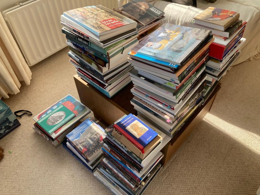 XXL enorme grote partij kunstboeken schilderkunst boeken, Ophalen, Zo goed als nieuw, Kunst en Cultuur