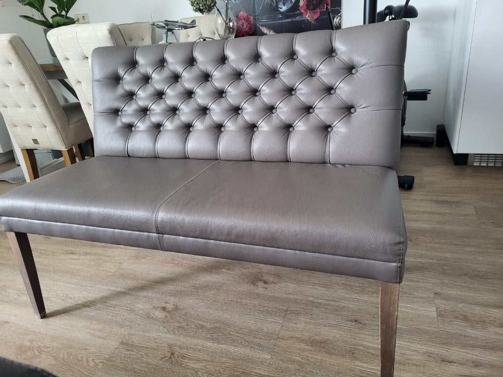 Eetkamerbank Eetbank Bank, Huis en Inrichting, Ophalen, Overige materialen, Minder dan 75 cm, Tweepersoons