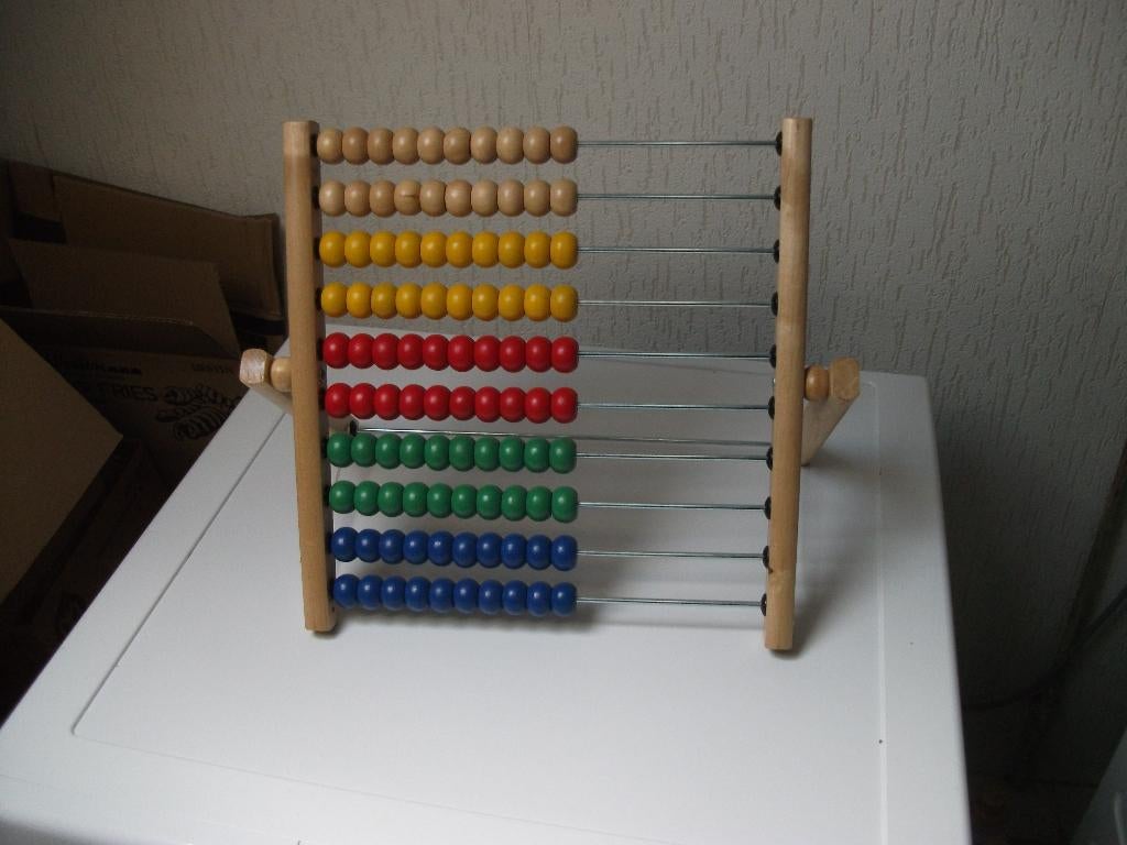 Groot telraam, Ophalen of Verzenden, Gebruikt