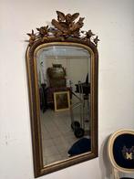 Franse spiegel Antiek kuifspiegel, Ophalen of Verzenden, Rechthoekig