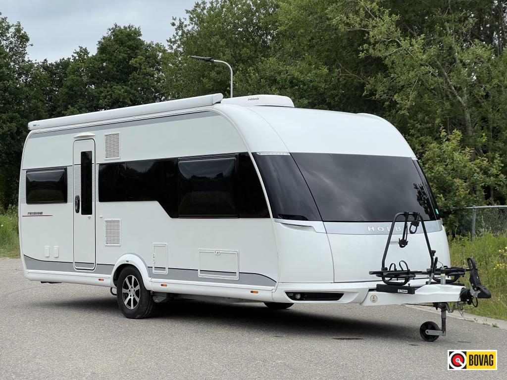 Hobby Prestige 560 UL Premium, Caravans en Kamperen, Caravans, Schokbreker, Hobby, 7 tot 8 meter, Bedrijf