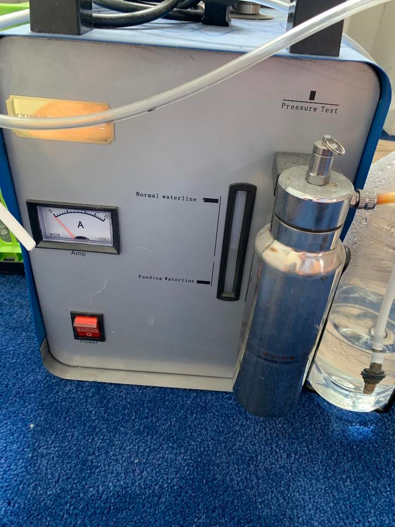 Waterstofgenerator/HHO Watergas apparaat 75L/u-professioneel, Ophalen, Zo goed als nieuw