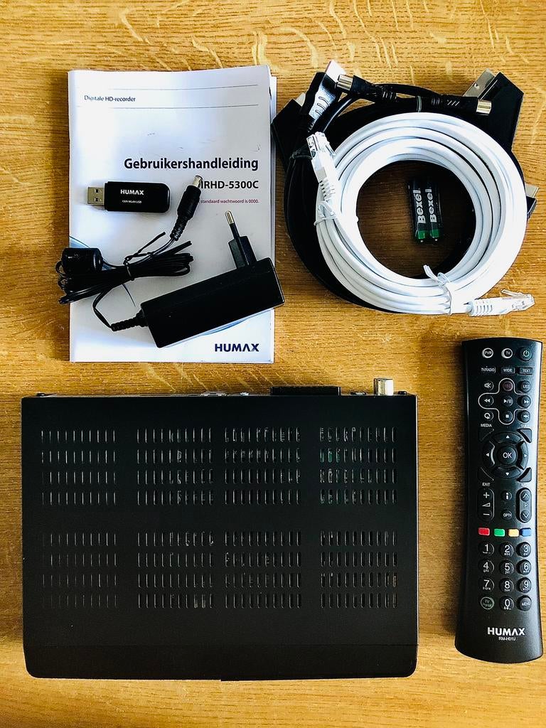 Humax IRHD-5300C decoder compleet, Ophalen of Verzenden, Zo goed als nieuw