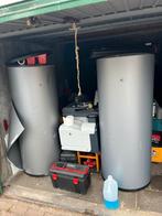 “Moet weg” 2x Boiler tank 200L voor warmtepomp of gasboiler, 100 liter of meer, Boiler, Ophalen of Verzenden, Minder dan 3 jaar oud