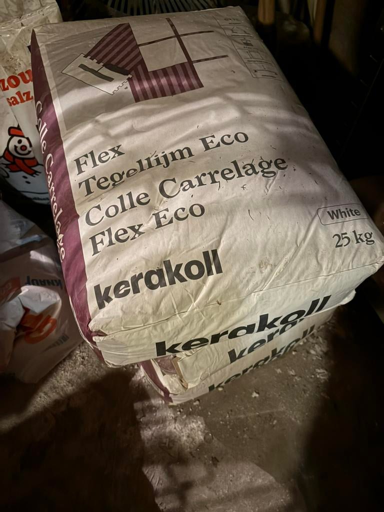 Tegellijm 25kg, Ophalen, Zo goed als nieuw, Overige materialen