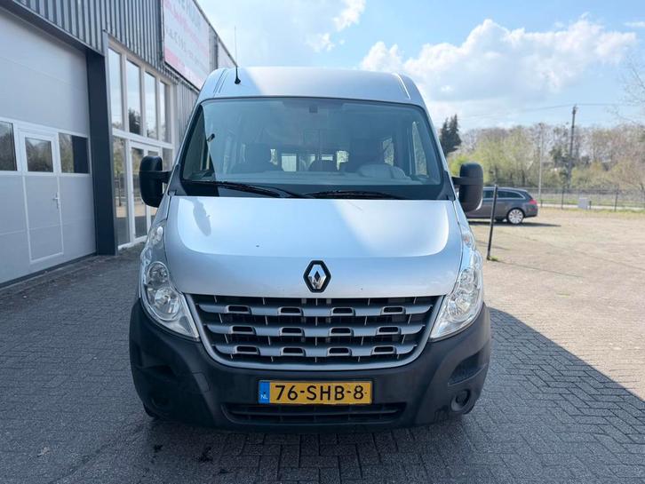 Renault Master 2.3 DCI 9-PERSONEN L2 H2. 2011 Grijs, Auto's, Renault, Bedrijf, Master, ABS, Boordcomputer, Centrale vergrendeling
