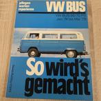 VW Transporter Bus T2 1974 1979 handboek 68/70 PS Volkswagen, Ophalen of Verzenden, Gelezen, Volkswagen