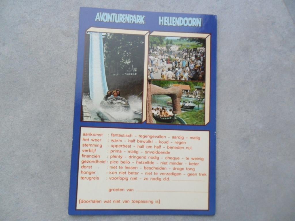 Hellendoorn, avonturenpark Hellendoorn 1983, Verzenden, 1980 tot heden, Overijssel