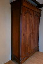 Grote Antieke Mahoniehouten Biedermeier kledingkast, Ophalen