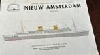 Nieuw Amsterdam bouwplaat Schaalmodel 1:350, Ophalen of Verzenden, Nieuw, 1:200 of kleiner, Overige merken