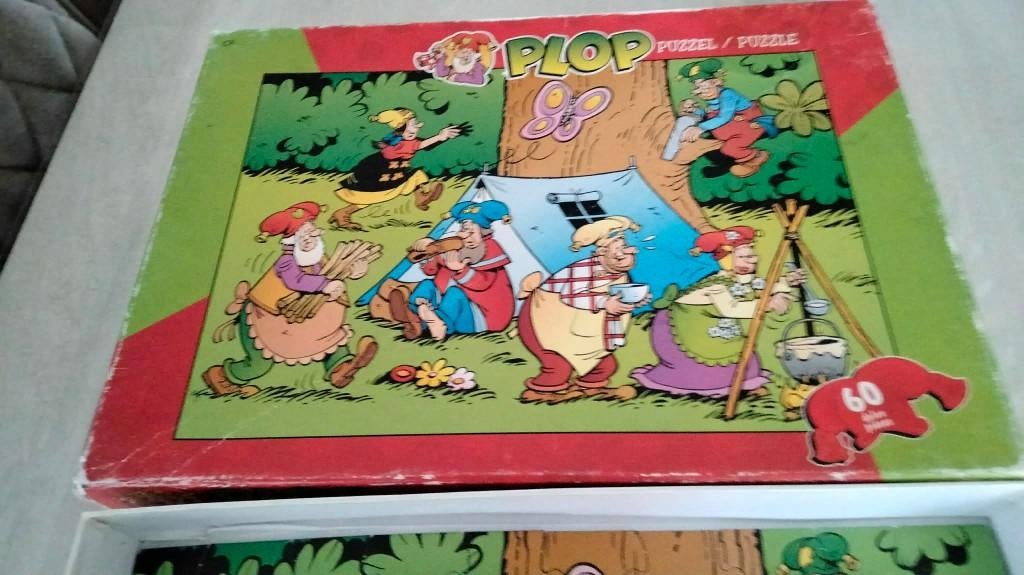 Plop puzzel 60 stuks / studio 100 speelgoed, Kinderen en Baby's, Speelgoed | Kinderpuzzels, Ophalen of Verzenden, Meer dan 50 stukjes