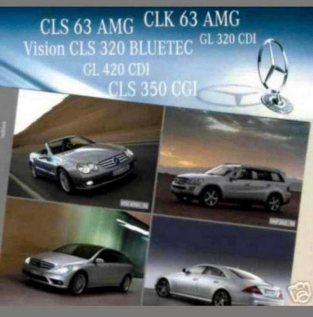 Mercedes-Benz persmap 2006 Salon van Genève CLS / CLK / GL, Boeken, Ophalen of Verzenden, Zo goed als nieuw, Mercedes