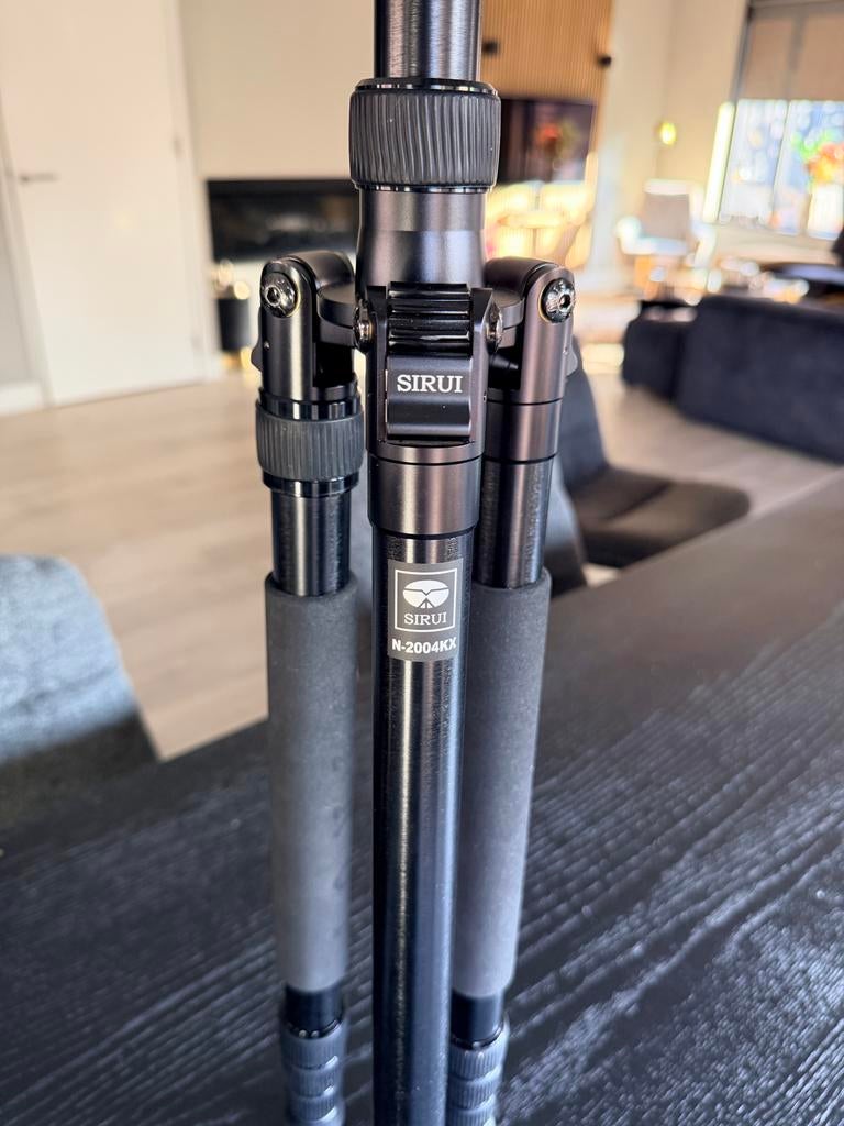 Sirui N-2004KX statief met Benro B1 balhoofd - ZGAN, Audio, Tv en Foto, Fotografie | Statieven en Balhoofden, Zo goed als nieuw