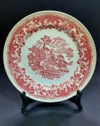 Woods Burslem Seaforth Bord Rood Transferware, Ophalen