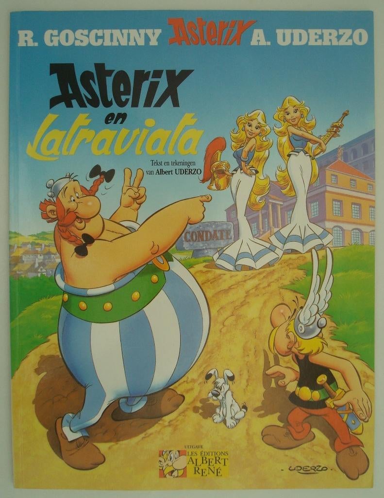 Asterix - Asterix en Latraviata, 1e druk uit 2001, Boeken, Stripboeken, Ophalen, Nieuw, Goscinny & Uderzo, Meerdere stripboeken