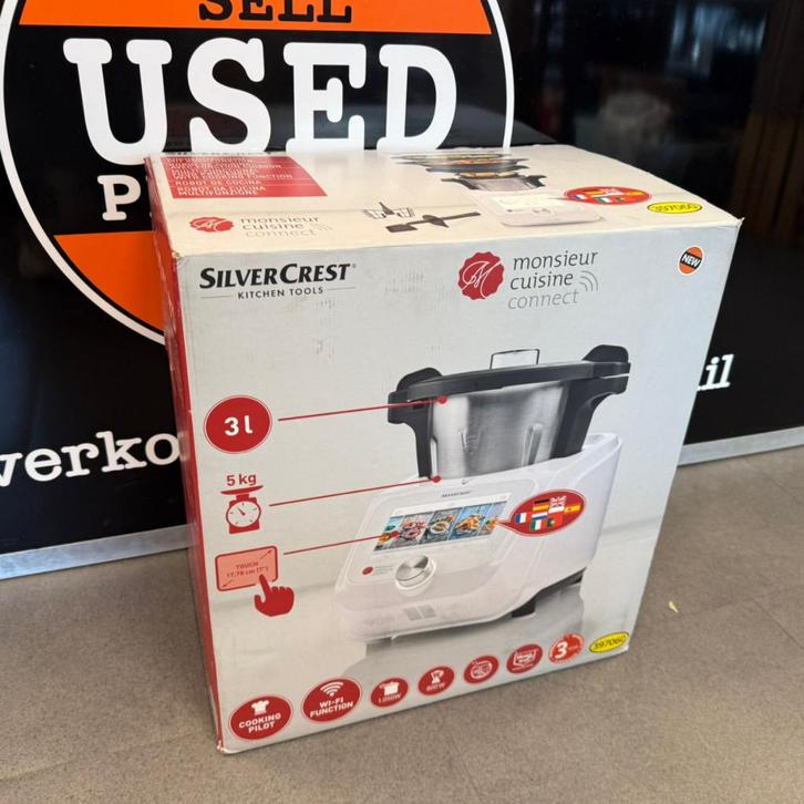 SILVERCREST KITCHEN TOOLS Monsieur Cuisine Connect - 1100 W, Witgoed en Apparatuur, Keukenmixers, Nieuw