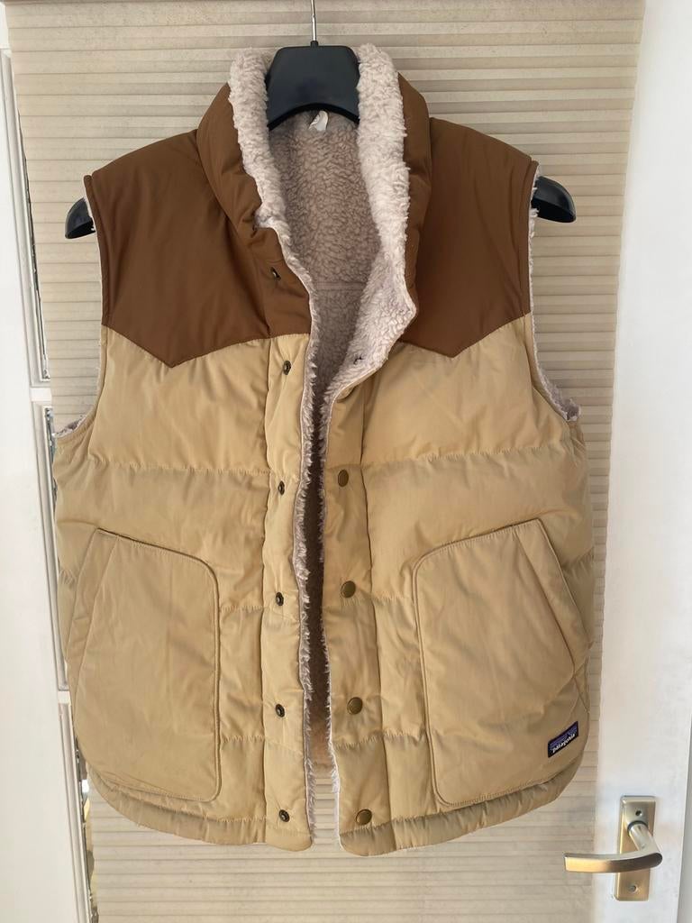 Patagonia Reversible Bivy Down Vest - M (as new), Kleding | Heren, Bodywarmers, Ophalen of Verzenden, Zo goed als nieuw, Maat 48/50 (M)